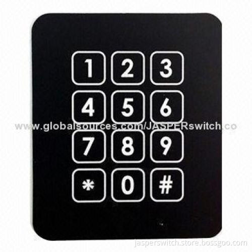 Membrane Switches with 20-key, 5-color Printing